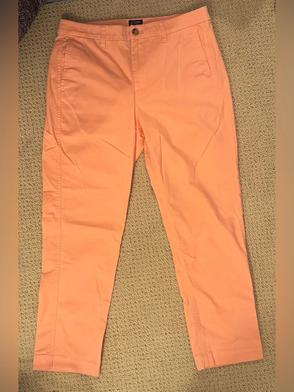 J.Crew High-Rise Girlfriend Chino Size 8